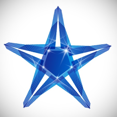 Geometric abstract banner  Star Vector illustration のイラスト素材