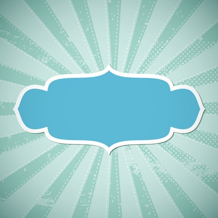 Beige vintage greetings vector illustration のイラスト素材