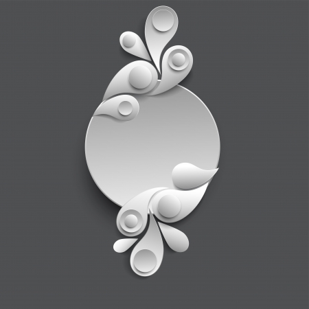 Paper vector backgroundのイラスト素材