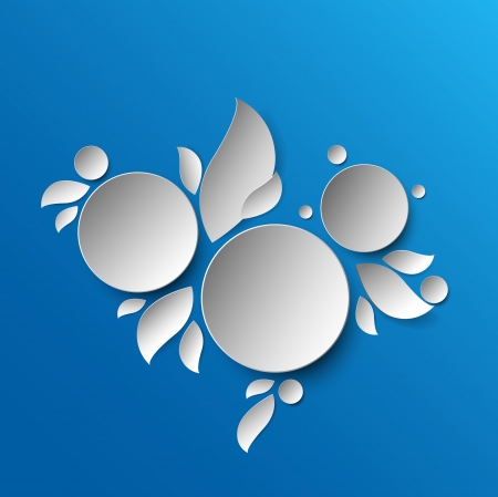 Paper vector backgroundのイラスト素材