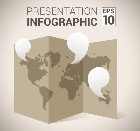 Modern soft color Design template   infographicsのイラスト素材