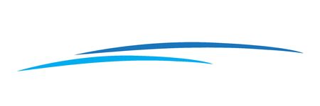 Wave vector for company design templateのイラスト素材