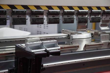 CNC Synchronize Hydraulic Press Brake, Industrial machiningの写真素材