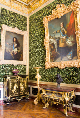 Versailles, France - July 24, 2011: Interior of the Venus Room at Chateau de Versailles (Palace of...