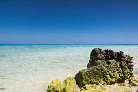 Koh mook beach, Trang, Andaman sea Thailandの写真素材
