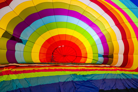 A colorful of balloon festivalの写真素材
