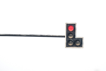 Red Traffic lightの写真素材