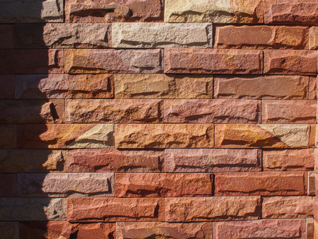 Red brick wall