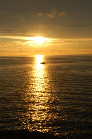 Sunset at Phuketの写真素材