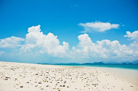 Beach in southern of Thailandの写真素材