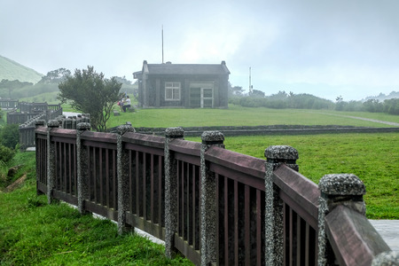Qingtiangang Grassland, Yangmingshan National Park. Taipei City, Taiwanの写真素材