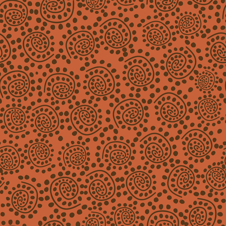 Seamless pattern in African style. Vector background.のイラスト素材