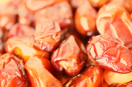 Background with shiny delicious dried figs; imageの写真素材