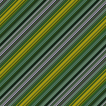 Seamless pattern with diagonal stripes in green and yellow tonesのイラスト素材