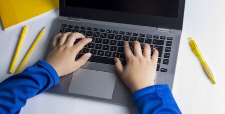 Elementary and Middle School Studentsの写真素材