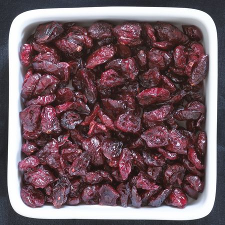 Closeup of dried red gooseberry (large format photography)の写真素材