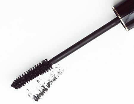 Closeup of a mascara brushe   (large format photo)の写真素材