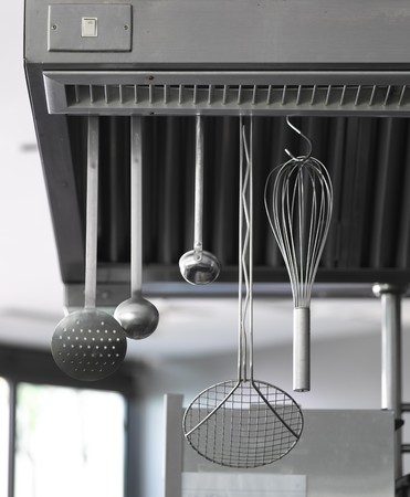 Industrial cooking restaurant kitchen equipmentの写真素材