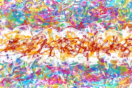 abstract colorful graffitiの写真素材