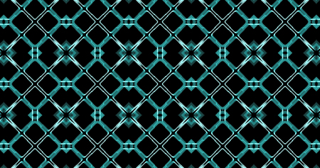 Abstract interwoven ornate geometric  luxury pattern. Stained-glass window.の写真素材