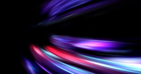 Ð¡olorful abstract  radiant flash. Explosion hyper acceleration race for speed in futuristic outer space.の写真素材