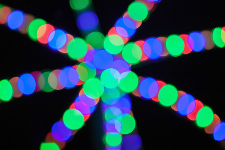 Bokeh light abstract for background