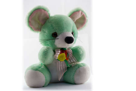 Small little mouse. A children's toyの写真素材