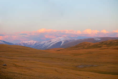 Altai mountains. Beautiful highland landscape. Russia. Siberiaの写真素材
