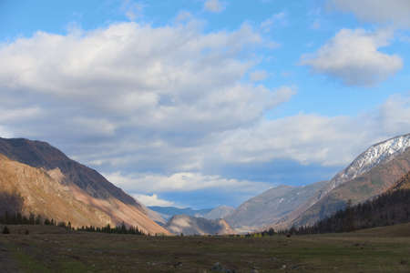 Altai mountains. Beautiful highland landscape. Russia. Siberiaの写真素材