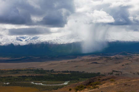 Altai mountains. Beautiful highland landscape. Russia Siberiaの写真素材