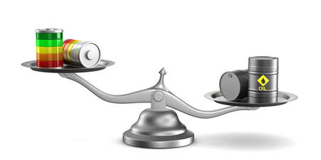 Choice power source. Isolated 3D illustrationの写真素材