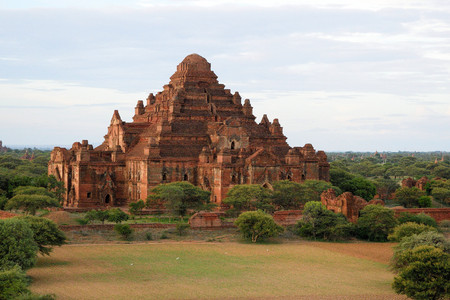 Dhammayan Gyi Temple, Bagan, Myanmarの写真素材