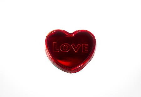 Red Love Heartの写真素材