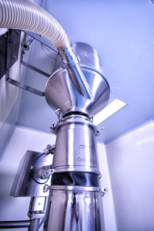 Drug raw material mixing equipmentの写真素材