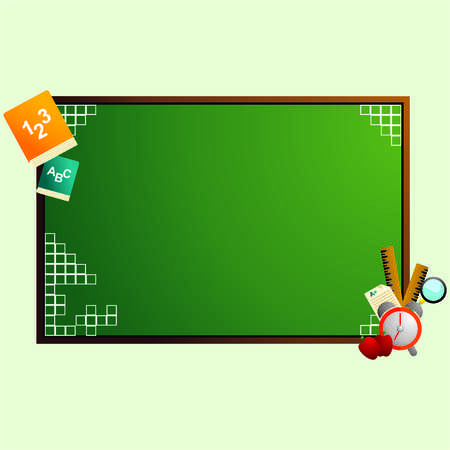 BACK TO SCHOOL BACKGROUNDのイラスト素材