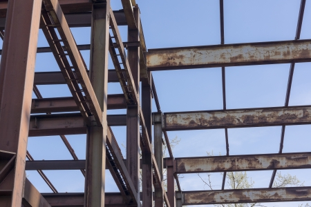 Building skeleton の写真素材