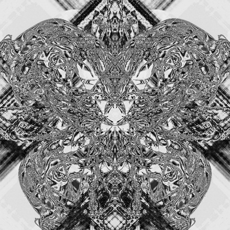 Abstract background simulating crystal clear.の写真素材