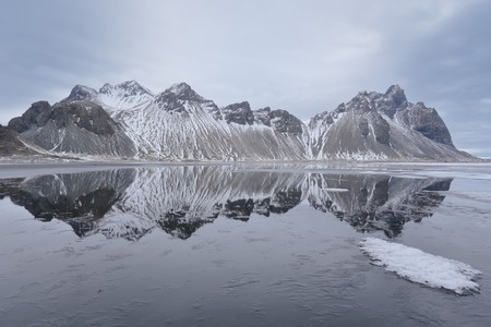Stokksnes, Southeast Iceland.の写真素材