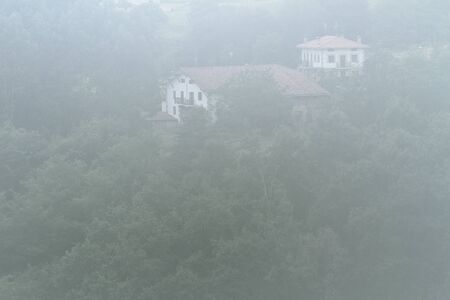 Jul. 08, 2015; Larrabetzu, Bizkaia (Basque Country). Larrabetzu is a beautiful village located in the Txorierri valley, in the heart of Bizkaia (Basque Country).のeditorial素材