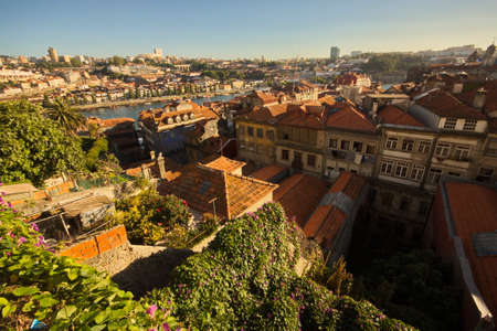 Porto, Portugal; Aug. 02, 2012. Streets of the city of Porto in summer.