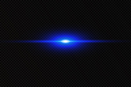 Abstract lines with glow light effect. Glow special light effect. Glowing lines on transparent background. Lines vector.のイラスト素材