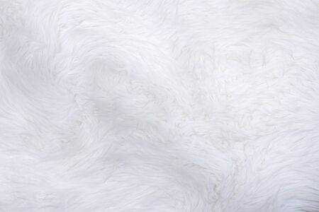 White wool texture flat background.