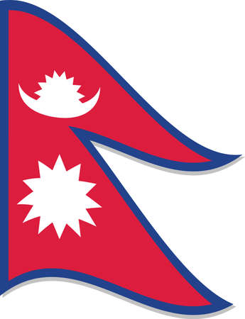 Tuvalu flag vector graphic. Rectangle Tuvaluan flag illustration. Tuvalu country flag is a symbol of freedom, patriotism and independence.のイラスト素材