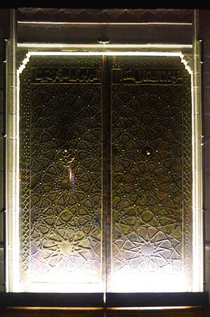 Old Islamic doorの写真素材