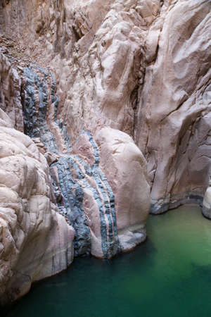 The colorful Wishwashi canyon - Ras Shaitan Nuweiba - Exploring Wonderful Egyptの写真素材
