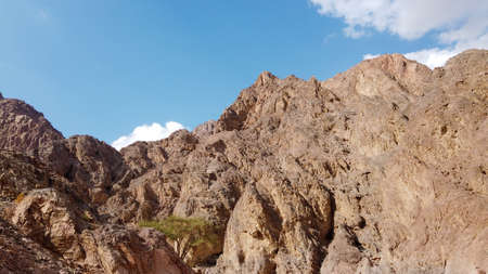 The mountains in the road to the colorful Wishwashi canyon - Ras Shaitan Nuweiba - Exploring...