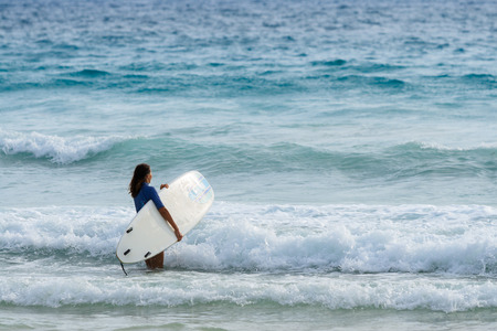 adventure, beach, board, fun, girl, kata, lady, ocean, phuket, sea, silhouette, sport, summer,...