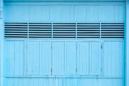The Old window on wall background.の写真素材