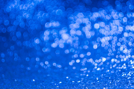 Abstract background bokeh in blue tone.の写真素材