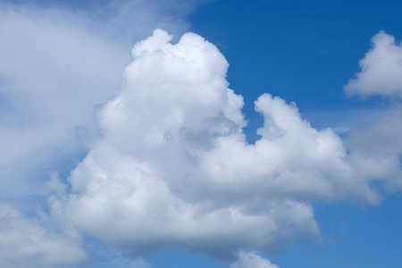 Clouds with blue sky.の写真素材